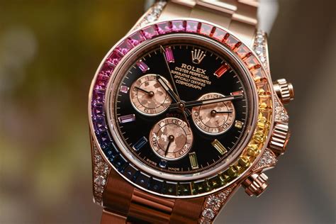 rolex gold regenbogen|rolex rainbow diamonds.